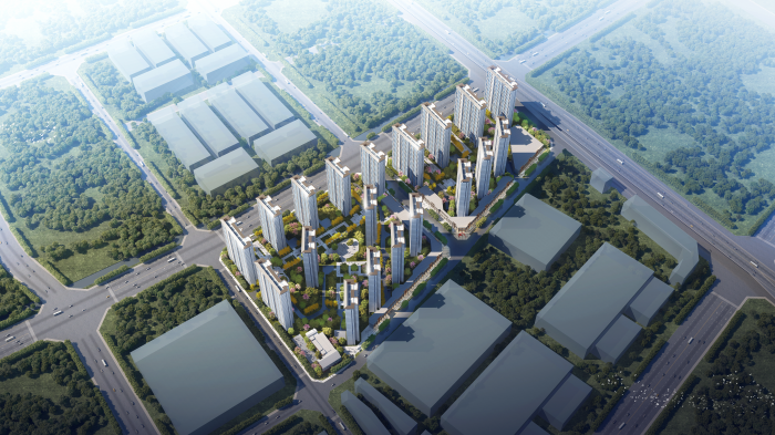 新業(yè)路南、綠城路東（白馬西側(cè)）安置房(榮沁苑安置房項目)(改）(1)